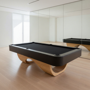 <span class=keywords><strong>Mesa</strong></span> de Billar de Madera con Pizarra de Mármol para Entretenimiento Deportivo, 7FT, 8FT, 9FT, Precio Directo de Fábrica - Product Image 1