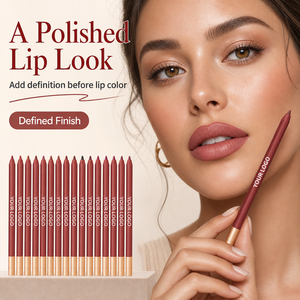 <span class=keywords><strong>Crayon</strong></span> à lèvres waterproof naturel 26 couleurs, marque privée, pour maquillage quotidien, effet repulpant - Product Image 1