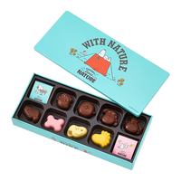 Exquisite Maßgefertigte Gourmet-Schokoladenboxen mit Prägung aus Recycelbarem Karton für Valentinstag-Süßigkeitenverpackungen