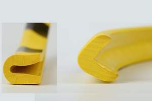 Gardes de <span class=keywords><strong>mur</strong></span> et d'angle en caoutchouc NBR auto-adhésives robustes rayures jaunes/noires colonnes de stationnement sécurité de <span class=keywords><strong>garage</strong></span> caractéristique étanche - Product Image 6