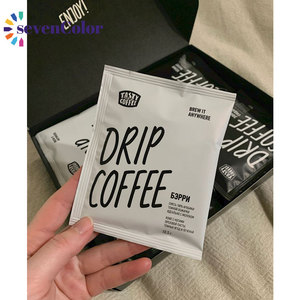 Stampa personalizzata Emballage appeso orecchio gocciolante caffè sacchetti <span class=keywords><strong>di</strong></span> imballaggio con sigillo termico esterno sacchetto <span class=keywords><strong>di</strong></span> <span class=keywords><strong>carta</strong></span> <span class=keywords><strong>di</strong></span> <span class=keywords><strong>carta</strong></span> <span class=keywords><strong>bustine</strong></span> con Logo - Product Image 2