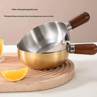 TikTok populaire voedselveilige metalen roestvrijstalen noedelpot snack/yoghurtkommen instant noedels huishoudelijk ongecoate moderne eenvoudige