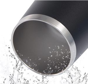 Logo personnalisé 12 oz en forme d'oeuf enduit de poudre 12 oz isolé sous vide en acier inoxydable gobelet à vin - Product Image 5