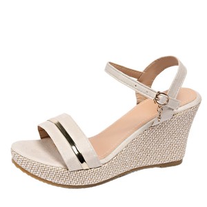 Sandalias de Plataforma con Cuña de Talla Grande para Mujer 2025, Nuevas Sandalias Romanas Casuales de Tacón Alto y Suela Gruesa, Venta al por Mayor de Verano - Product Image 5