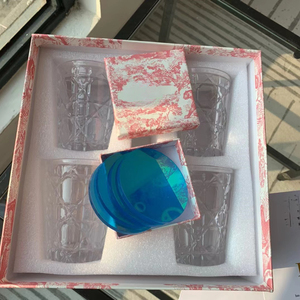 Ensemble de verres en cristal à motif de vigne, verre en cristal transparent ciel étoilé, verre à eau, verre à whisky - Product Image 4