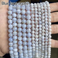 Perles en pierre naturelle en gros : Améthyste, Citrine, Quartz Rose, Perles de cristal pour la fabrication de bijoux DIY, 4, 6, 8, 10, 12 MM, 38 CM