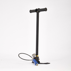 Pompe à air manuelle <span class=keywords><strong>PCP</strong></span> 3 étapes à remplissage direct d'usine 30Mpa 4500psi 40Mpa pour base fixe de pistolet à air comprimé - Product Image 2