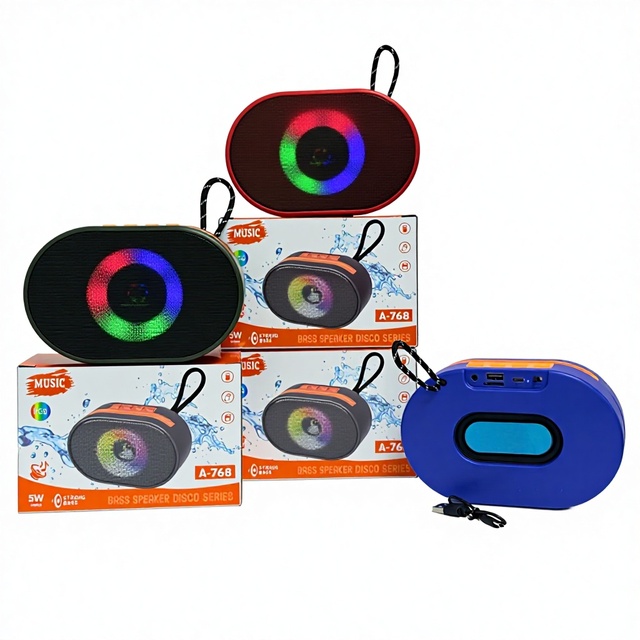Portable  Speaker Wireless Stereo Pairing Portable Wireless Stereo Speaker for Home/Outdoor/Party/Beach