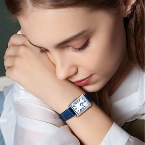 SHENGKE-<span class=keywords><strong>Reloj</strong></span> de pulsera de cuarzo cuadrado <span class=keywords><strong>para</strong></span> mujer, accesorio de lujo, a la moda, de último diseño, resistente al agua, # K0155L - Product Image 5