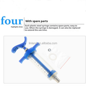 Drencher en acier en plastique vétérinaire animal de la seringue 20ml pour l'<span class=keywords><strong>administration</strong></span> des vaccins - Product Image 4