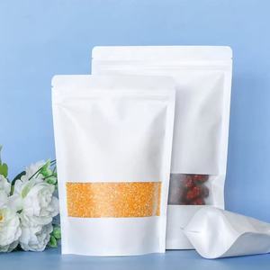 Kantong Anyaman PE Putih Doff Segel Sendiri Cetak Gravure, Dapat Digunakan di <span class=keywords><strong>Microwave</strong></span>, untuk Makanan Bayi, Buah Kering, Biji Kopi, Makanan Hewan Peliharaan - Product Image 4