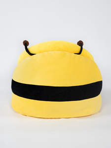 Vente en gros de lits pour chats en forme d'abeille, lit rond en peluche douce pour chats et petits chiens, fournitures pour animaux de compagnie personnalisées OEM - Product Image 3