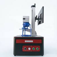 Machine de marquage laser compacte portative de bureau 30W 50W 100W pour pare-chocs et moteurs automobiles
