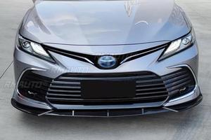 For Toyota Camry 8th Gen 2018-2023 Body Kit Front Bumper <b>Splitter</b> Carbon Fiber Look Sport Style Bumper Guard Car Accessories - Product Image 3