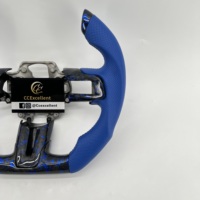 Volant sport personnalisé en fibre de carbone forgée Ccexcellent pour Ford Mustang S550 2015-2017