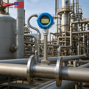 デジタル防爆ステンレス鋼渦流量計 液体/ガス工業用 簡単設置・メンテナンス 高性能 - Product Image 1