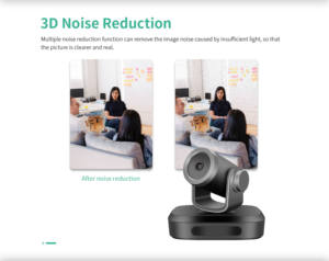 Caméras PTZ <span class=keywords><strong>sans</strong></span> <span class=keywords><strong>fil</strong></span> 2.4g Zoom optique 18X Full HD Live Streaming pour les services d'église/d'événements - Product Image 2