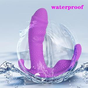 2024 Sıcak Fırsat Giyilebilir Yapay Penis Vibratör Kadınlar İçin Kablosuz Uzaktan Kumandalı Mastürbatör G Noktası Görünmez Kelebek Vibratör Oyuncak - Product Image 6