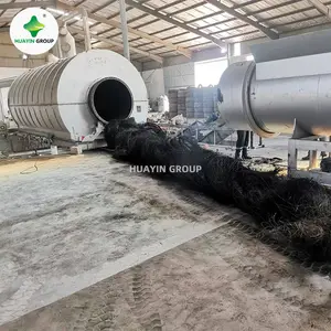 Huayin интегрированный дизайн, устройство для пиролиза пластиковых отходов, машина для переработки пластика и масла