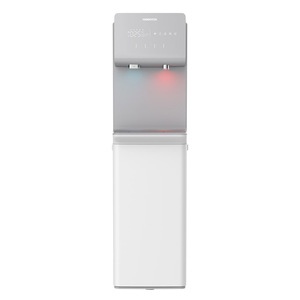 Dispenser per refrigeratore d'<span class=keywords><strong>acqua</strong></span> 2 in 1 con fondo per fabbricatore di ghiaccio di carico 15kg in 24 ore per l'home Office - Product Image 1