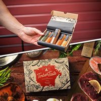Kleine oplage BBQ kruiden en rubs cadeaudoos voor mannen, housewarming cadeau, grill kruidenset voor nieuwe huiseigenaren