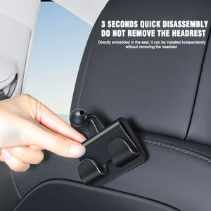 Le plus récent pour <span class=keywords><strong>Tesla</strong></span> avec 2 crochets Design <span class=keywords><strong>support</strong></span> d'appui-tête 360 rotatif 4.7-12.9 pouces banquette arrière <span class=keywords><strong>tablette</strong></span> PC IPad Mini <span class=keywords><strong>support</strong></span> <span class=keywords><strong>support</strong></span> de voiture - Product Image 5