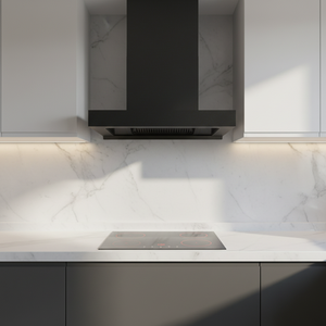 Campana Extractora Inteligente Eléctrica <span class=keywords><strong>de</strong></span> Pared Negra para Cocina, 24x36 Pulgadas, con Control por Voz/Gestos/Táctil, Ideal para Hoteles, Superventas - Product Image 4