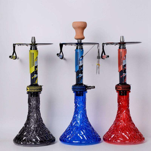 Migliori vendite alluminio narghilè Shisha russo stile giappone El Bomber mezzanotte fuori strada narghilè narghilè - Product Image 2