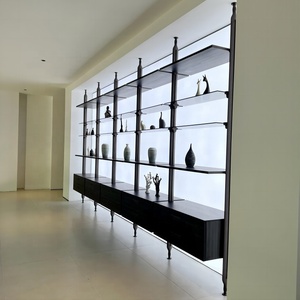 Modern Luxury Eco-friendly Living Room Side <strong>Cabinet</strong> Panel Design <strong>Grey</strong> Wooden Decorative <strong>Display</strong> <strong>Cabinet</strong> for Home Hospital Hotel - Product Image 1