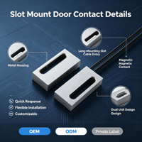 Sensor Proximitas Saklar Reed Magnetik NC/NO, Sensor Proximitas Berbahan Logam dengan Saklar Proximitas Induktif Magnetik