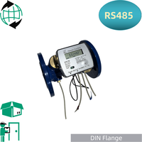 Industrial Ultrasonic Heat Flow Meter M-Bus RS485 Dual Interface Large Heating Network Cold Heat Meter OEM Factory Supply