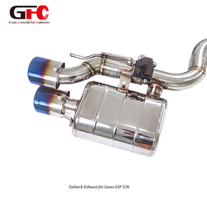 Sản xuất chuyên nghiệp Lexus gsf RCF trục trở lại ống xả is500 5.0L hệ thống ống xả với âm thanh tốt - Product Image 3