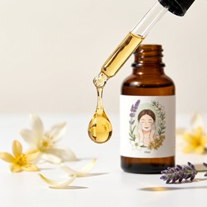 Aceite Limpiador Herbal Natural de Marca Privada OEM, Desmaquillante de Lavanda, Jazmín y Osmanthus, Limpieza Profunda de Poros, Jabón Facial Vegano - Product Image 3