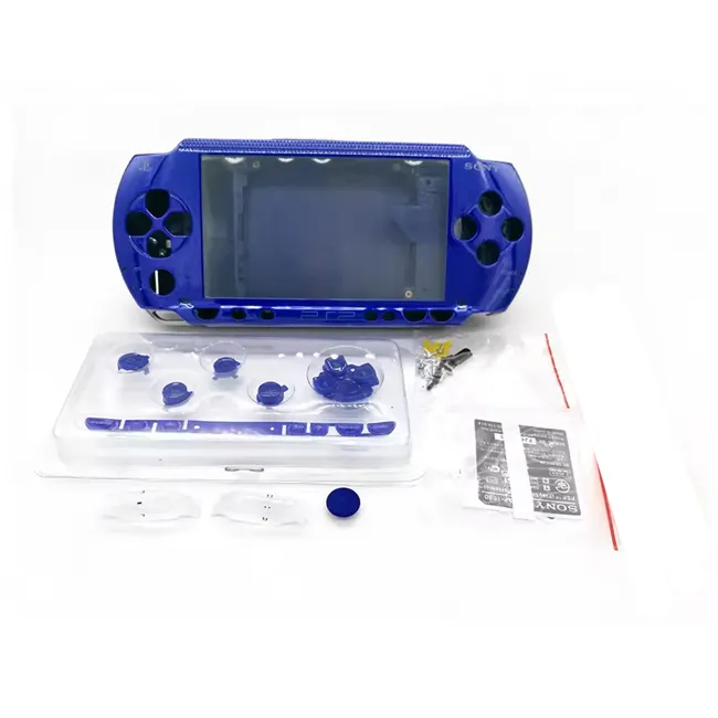 Haute qualité pour PSP 1000 Console de jeu étui de remplacement PSP Console couvre PSP1000 avec étui à boutons PSP 1000 avec Kit de boutons