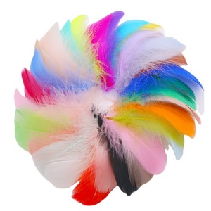 Plumas de Gallo Coloridas para Manualidades, Decoraciones para Fiestas Familiares, Bodas, Manualidades de Jardín de Infancia, Suministros para Atrapasueños - Product Image 1