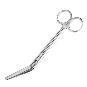 Ciseaux périménisiers Golden Bell 18 cm à tête courbée, instrument gynécologique F30150 - Product Image 1
