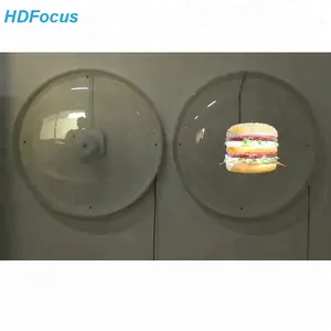 3Dホログラムファン最小ホロ3Dカバーホログラフィックディスプレイケース