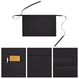 Delantal de Trabajo Profesional Ranguo con Logotipo Personalizado, 3 Bolsillos Delanteros, Algodón y Poliéster, Uniforme para Personal de Restaurante, Hotel, Cafetería, Corporativo - Product Image 4