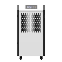 Déshumidificateur intelligent industriel à compresseur, dégivrage automatique, drainage continu, 50 litres par jour