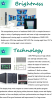 Module LED extérieur couleur pleine LJX P3.79 IP65, scan 1/19S, SMD1921, 288x288mm, unité d'affichage LED pour centre commercial SDK