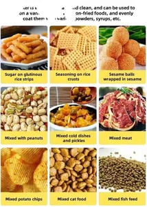 Saborizante de patatas Condimento Patatas de patatas fritas Máquina mezcladora de saborizante de alimentos Máquina de recubrimiento y condimento - Product Image 2