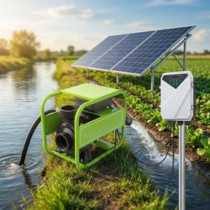 <span class=keywords><strong>Pompe</strong></span> <span class=keywords><strong>solaire</strong></span> multi-étages AC/DC à haut débit 2HP 50m³/h pour drainage industriel et irrigation agricole - Product Image 1