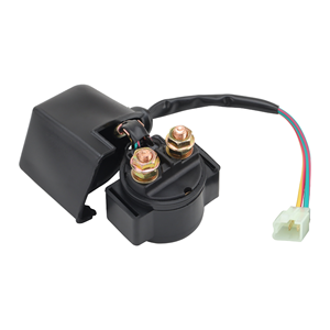 Relé Solenoide de Arranque de 2 Pines KAMTHAI para Motor Horizontal de 4 Tiempos de <span class=keywords><strong>50cc</strong></span> a 125cc, Roketa BMS, Bajaj CG125, HJ125, Motocicleta - Product Image 1