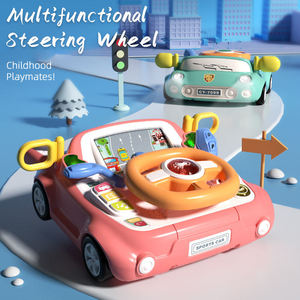 Simulatore di Guida Auto da Corsa per Bambini, Gioco Educativo sul Traffico, Volante Elettrico Multifunzionale per Bambini - Product Image 3