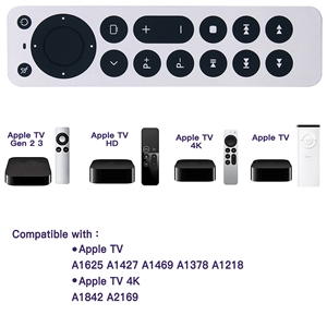 Nouvelle télécommande pour TV 4K/Gen 1 2 3 4/ HD A2843 A2737 TVA1625 A1427 A1469 <span class=keywords><strong>A1378</strong></span> A1218TV 4K A1842 A2169 sans fonction vocale - Product Image 2