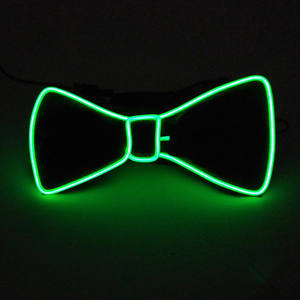 Tanıtım ledi aydınlık Neon yay boyun kravat erkekler için Boys & çocuklar için noel yeni yıl çin yeni yıl ve cadılar bayramı partileri - Product Image 6