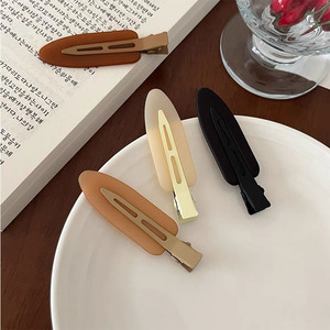 ปิ่นปักผมเรซินสีน้ำตาลด้านอุปกรณ์จัดแต่งทรงผมไม่งอไม่ยับ - Product Image 5