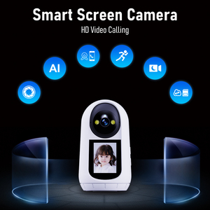 Tris Home - Cámara de Vigilancia para Bebés con Pantalla Panorámica de 360 Grados, 2.4 Pulgadas, 3MP, WIFI, IP, con Seguimiento Automático, Mini CCTV PTZ, Cámara de Seguridad Interior - Product Image 4