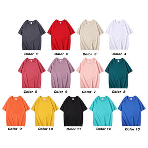 High Quality 260g Heavyweight 100 Cotton Casual Loose Oversized Tshirt Custom Men's <strong>T</strong>-<strong>Shirt</strong> - Product Image 2