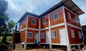 2-5 Bedrooms 20ft Two Layer Detachable Steel Container <b>House</b> with Sandwich Panel Fireproof for Office Use - Product Image 6